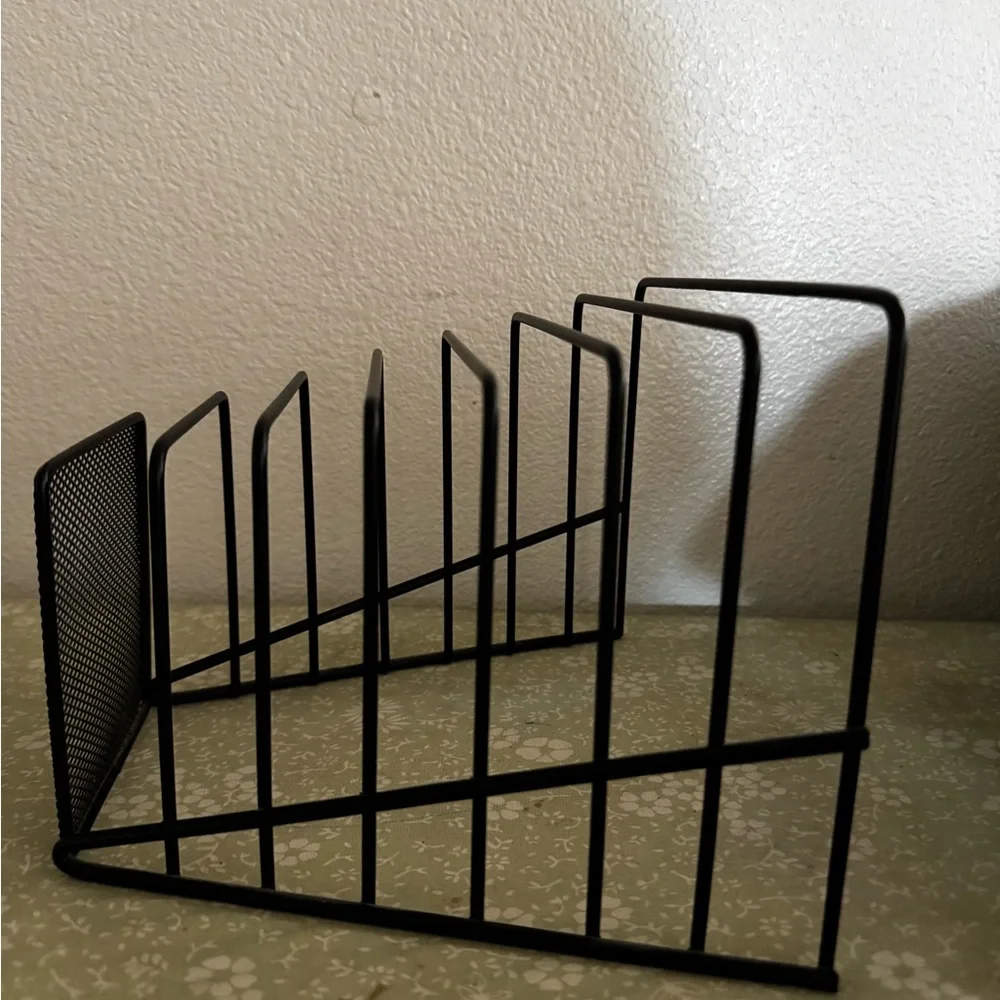 Black Mesh File Organizer